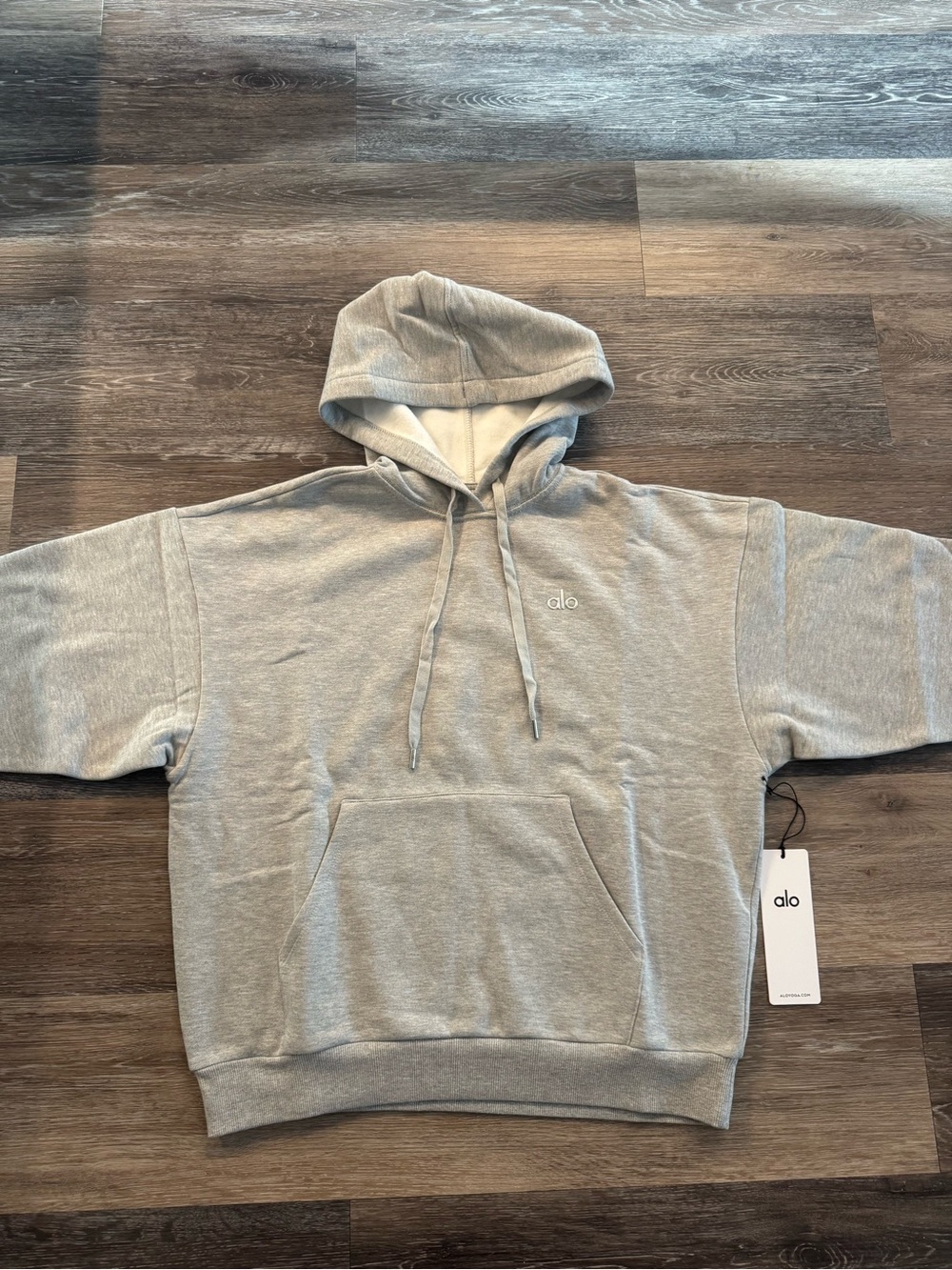 Alo Yoga Accolade Hoodie - Athletic Heather Grey NWT